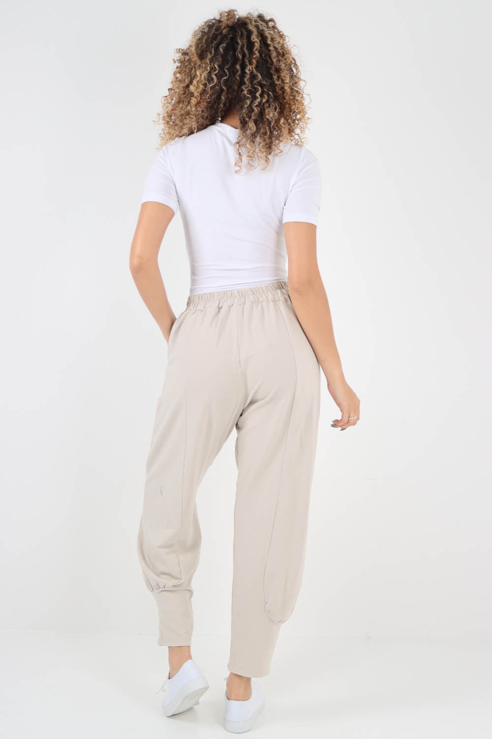 Plain Pannelled Pocket Trouser