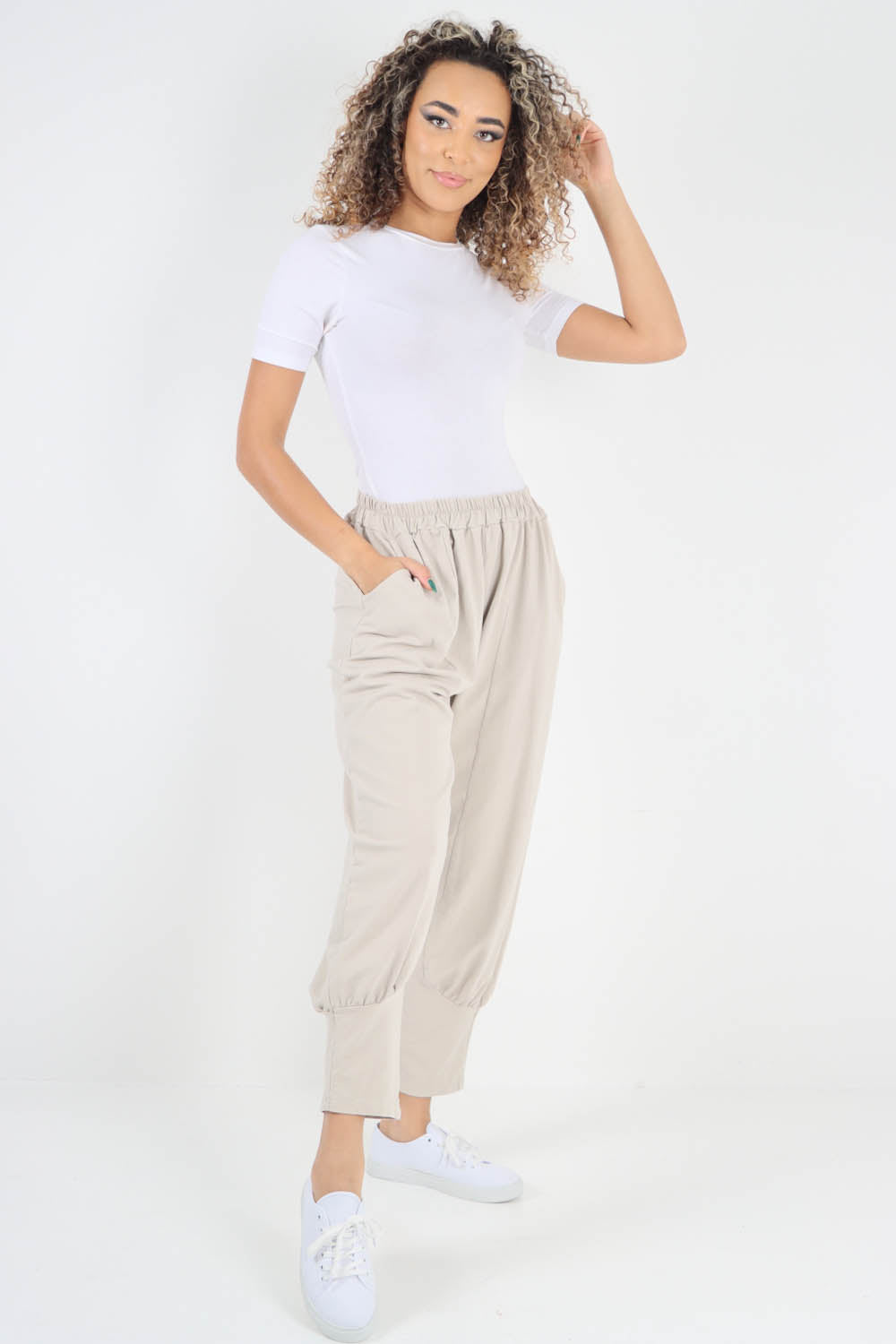 Plain Pannelled Pocket Trouser