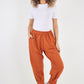 Plain Pannelled Pocket Trouser
