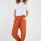 Plain Pannelled Pocket Trouser