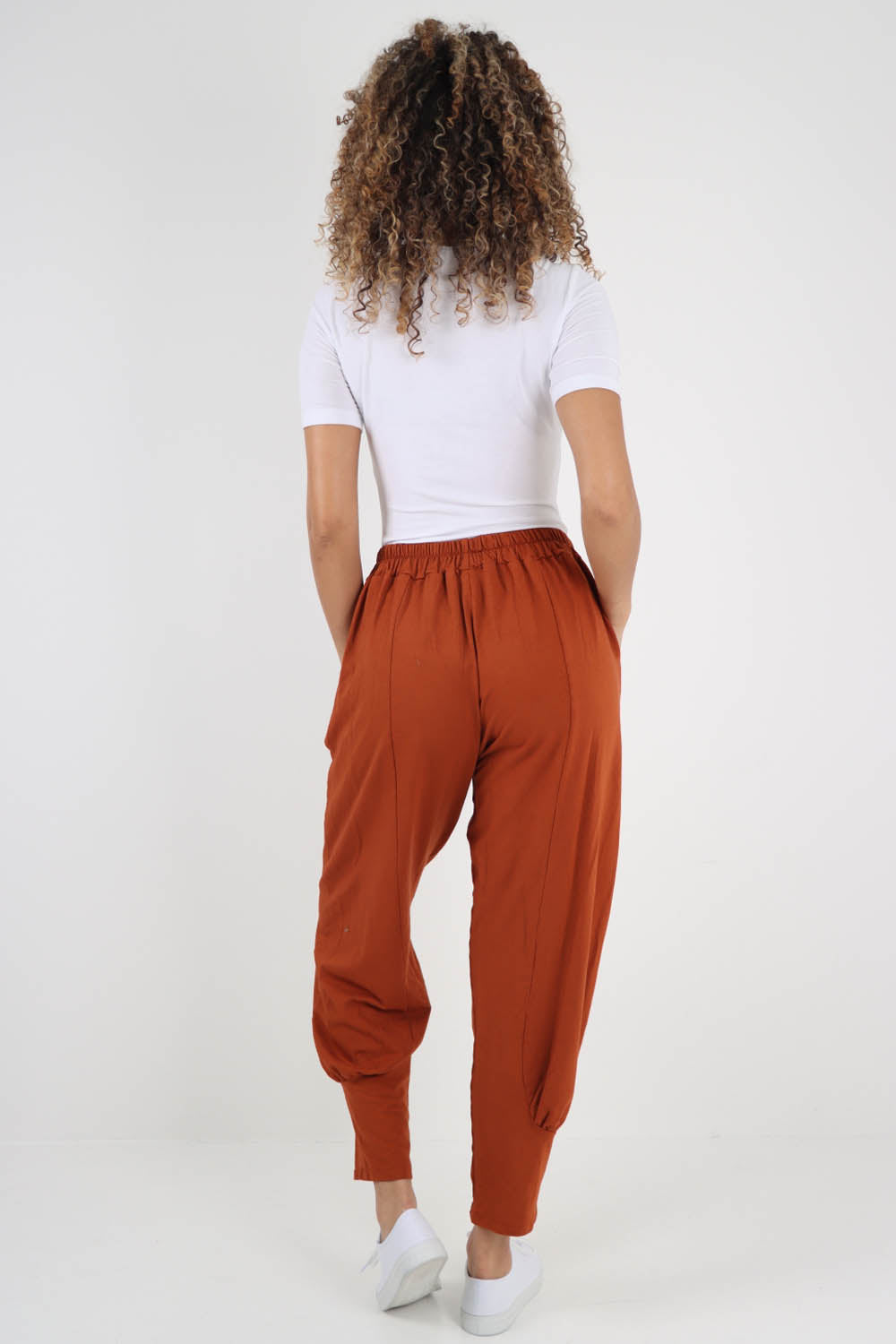 Plain Pannelled Pocket Trouser