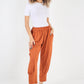 Plain Pannelled Pocket Trouser