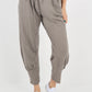 Stone-Plain Pannelled Pocket Trouser