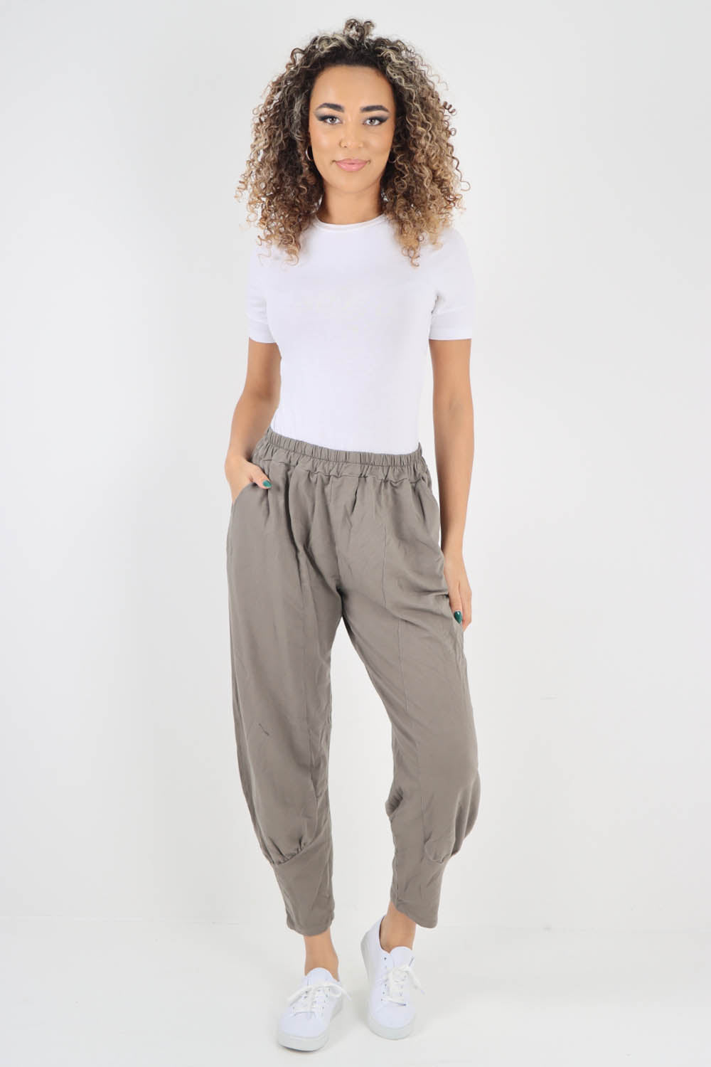 Plain Pannelled Pocket Trouser