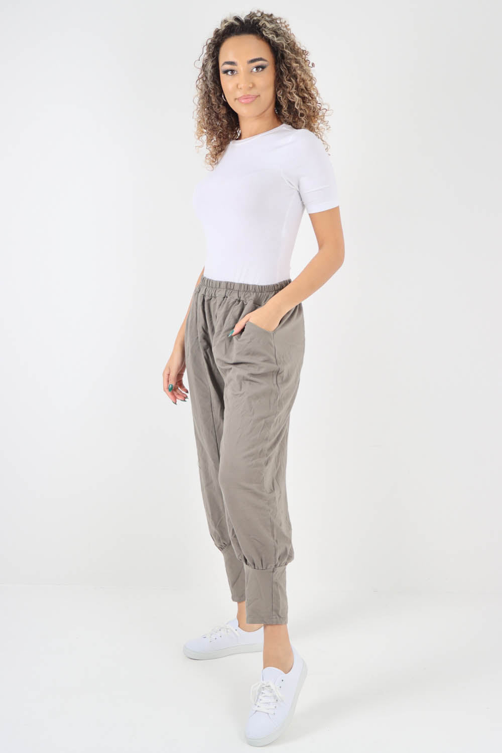 Plain Pannelled Pocket Trouser
