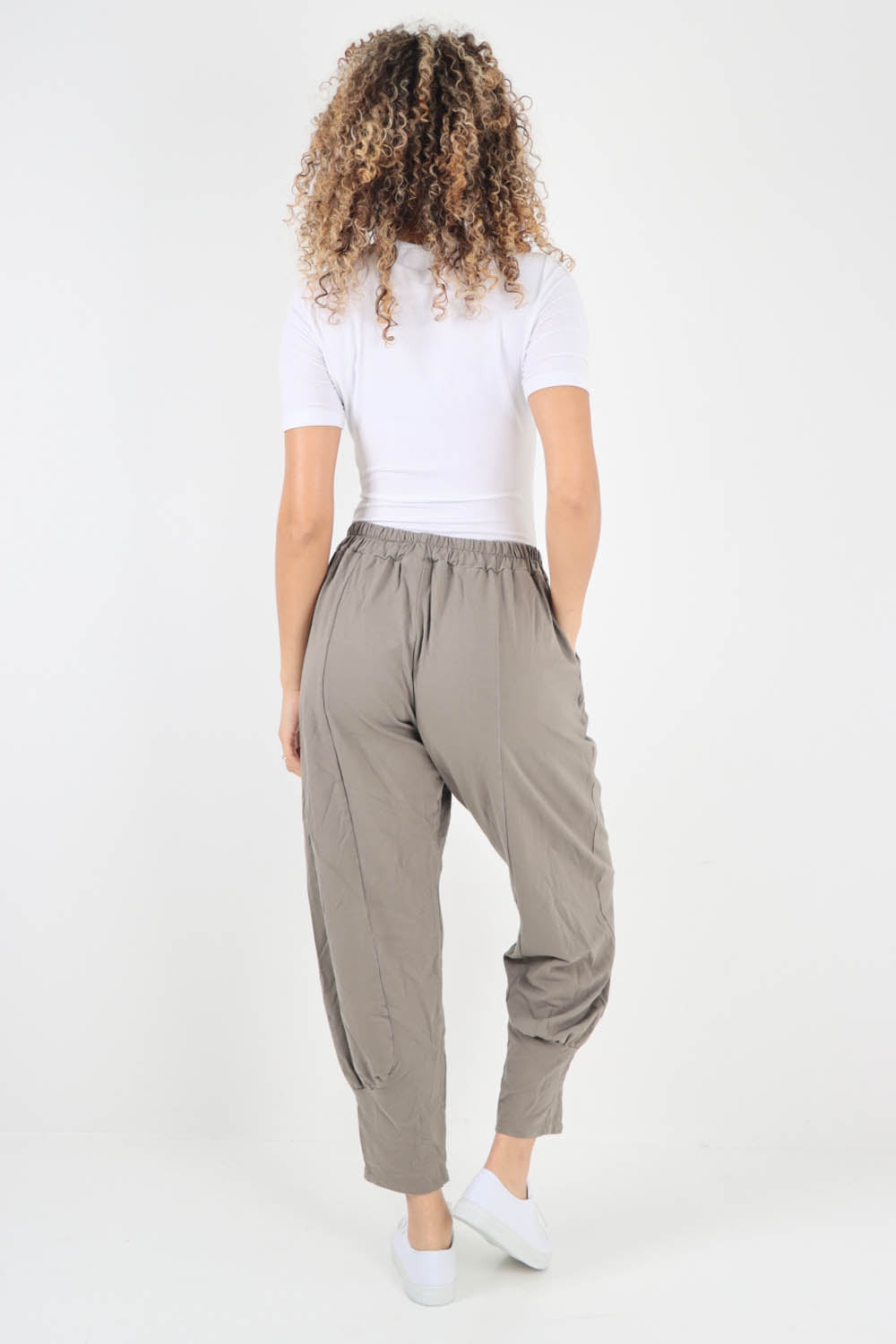 Plain Pannelled Pocket Trouser