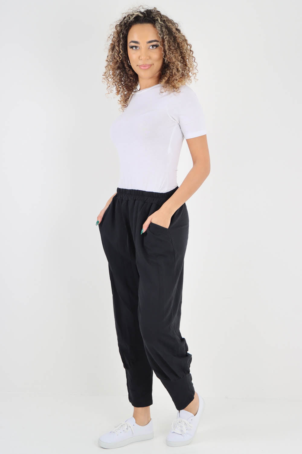 Plain Pannelled Pocket Trouser