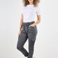 Ruched Pocket Drawstring Magic Pants