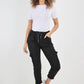 Ruched Pocket Drawstring Magic Pants