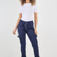 Ruched Pocket Drawstring Magic Pants