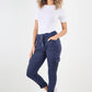 Ruched Pocket Drawstring Magic Pants