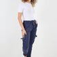 Ruched Pocket Drawstring Magic Pants