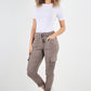 Ruched Pocket Drawstring Magic Pants