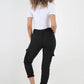 Ruched Pocket Drawstring Magic Pants