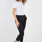 Plain Back Pockets Magic Pants
