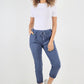 Plain Back Pockets Magic Pants