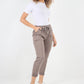 Plain Back Pockets Magic Pants