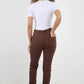 Plain Back Pockets Magic Pants