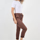Plain Back Pockets Magic Pants