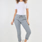 Plain Back Pockets Magic Pants