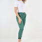 Plain Back Pockets Magic Pants