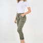Plain Back Pockets Magic Pants