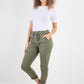 Plain Back Pockets Magic Pants