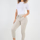 Plain Back Pockets Magic Pants