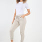 Plain Back Pockets Magic Pants