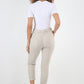 Plain Back Pockets Magic Pants