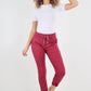 Plain Back Pockets Magic Pants