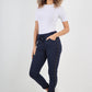 Side Diamante Drawstring Magic Pants
