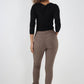 Side Glitter Ribbon Drawstring Magic Pants