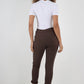 Side Glitter Ribbon Drawstring Magic Pants