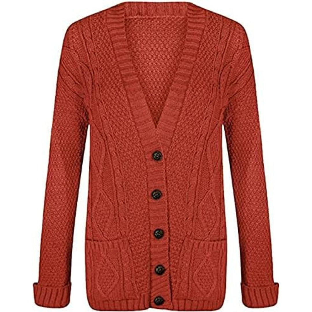 Five Button Grandad Cardigan