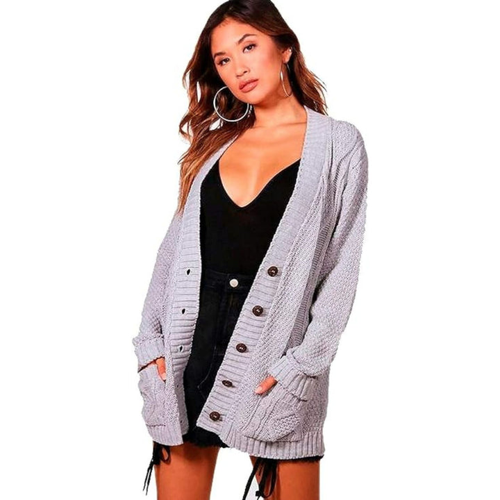 Five Button Grandad Cardigan