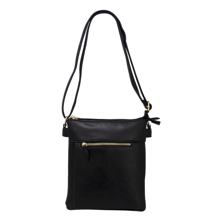 Crossbody Bag With Zipped Front Pocket