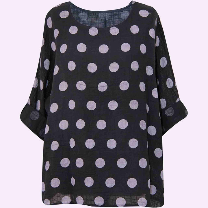 Italian Polka Dotted Top