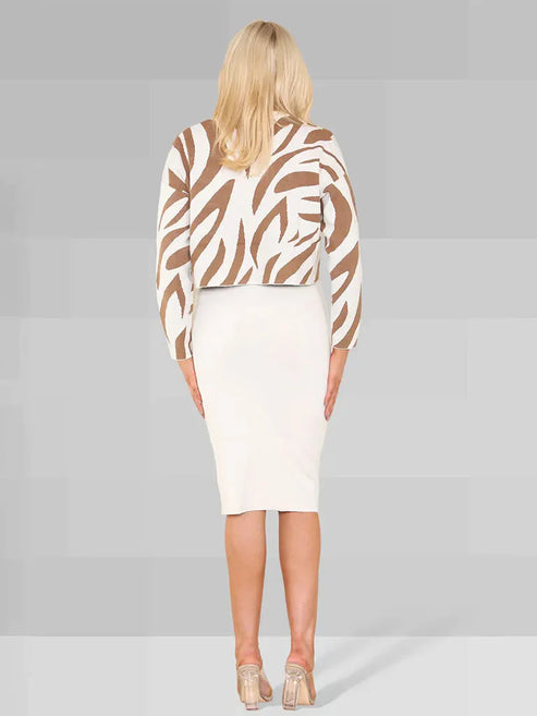 Zebra Knit Luxe Coord