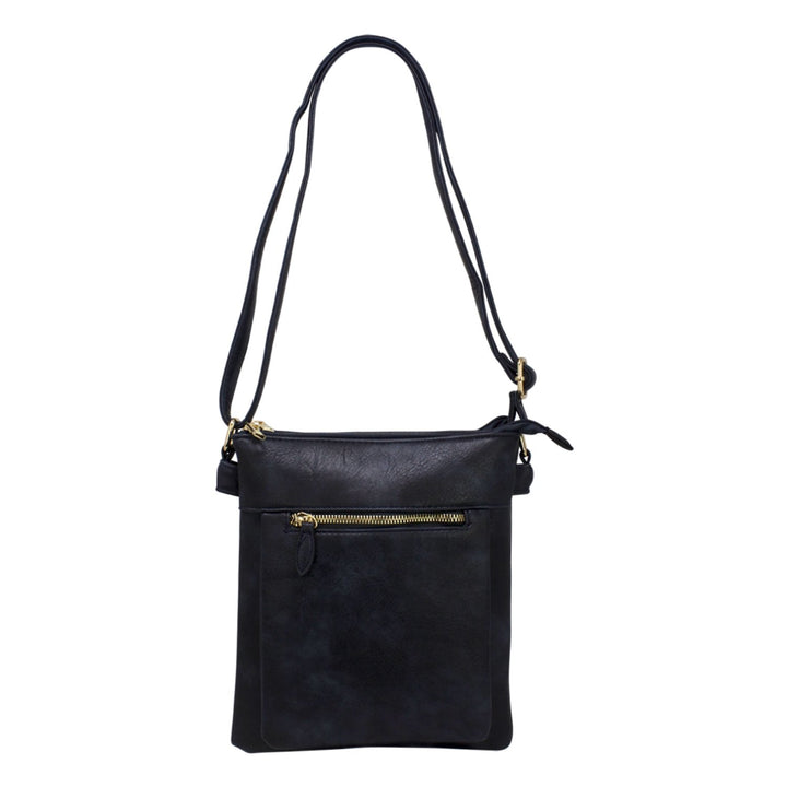 Crossbody Bag With Zipped Front Pocket