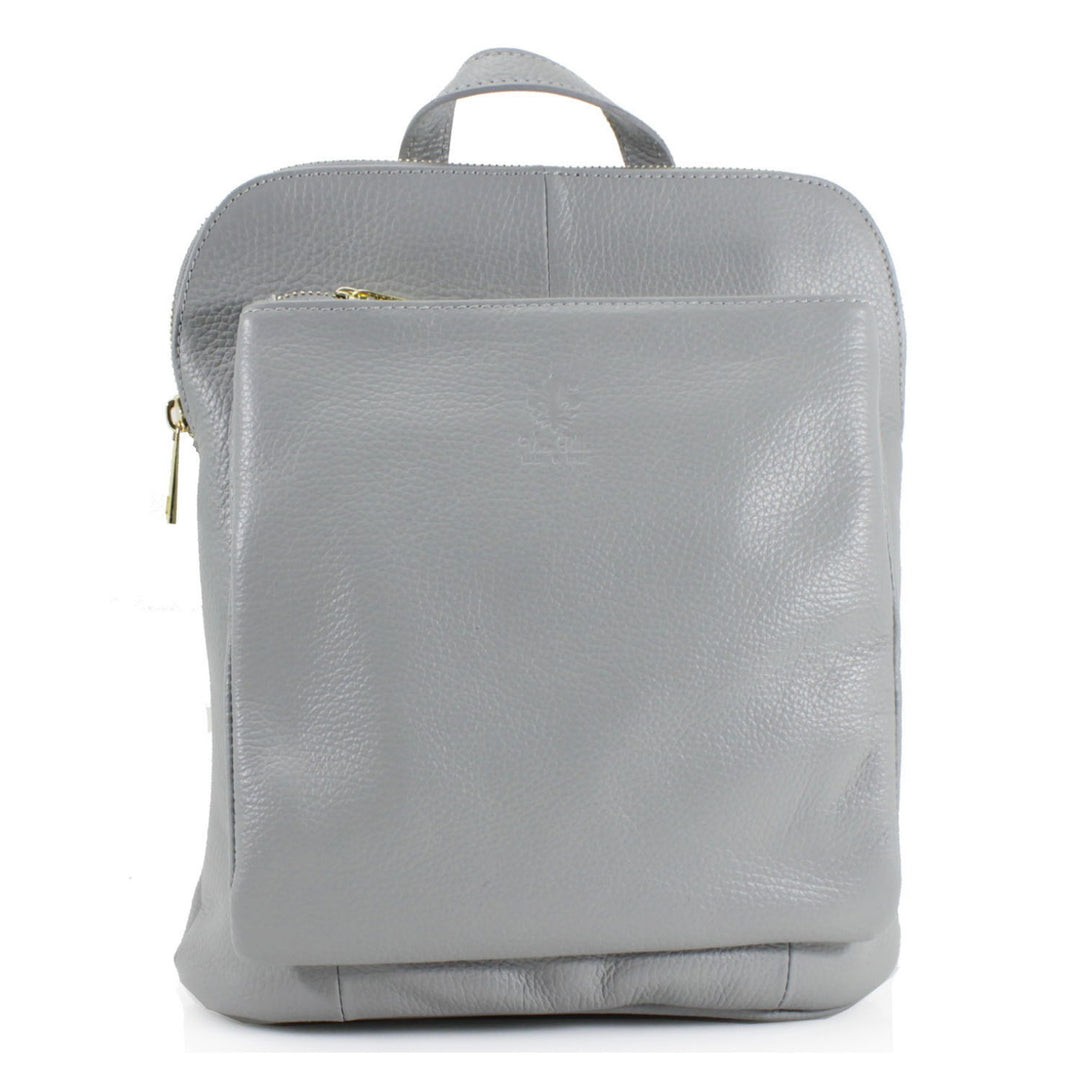 VP410-Leather Backpack