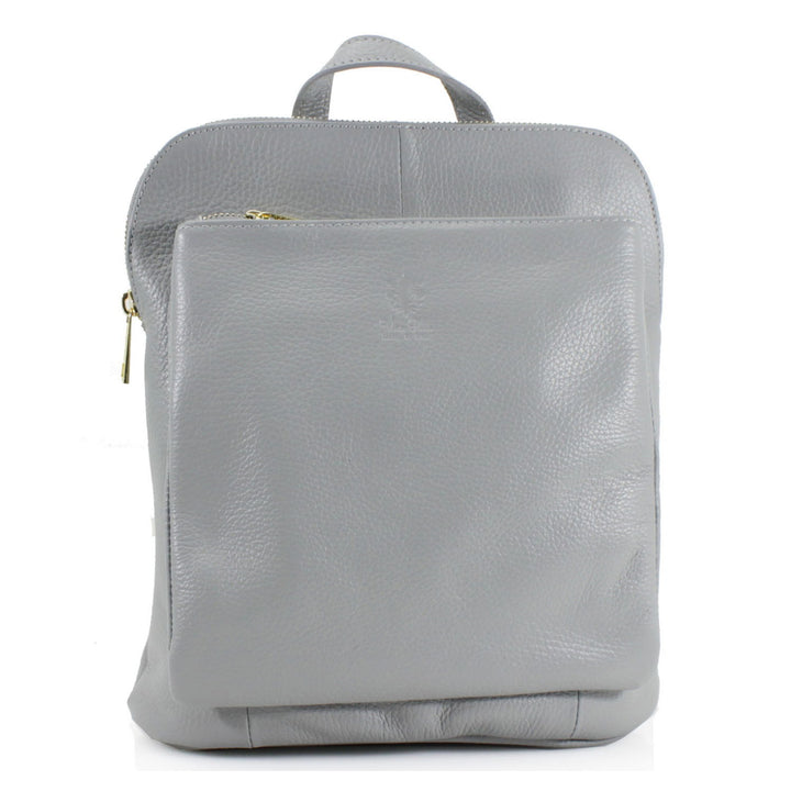 VP410-Leather Backpack