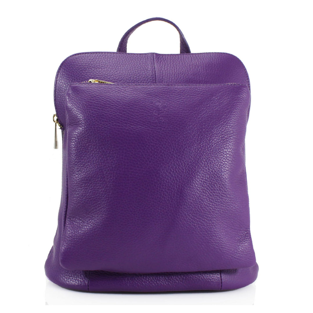 VP410-Leather Backpack