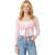 Women’s Tie Up Bolero Shrug Cropped Cardigan