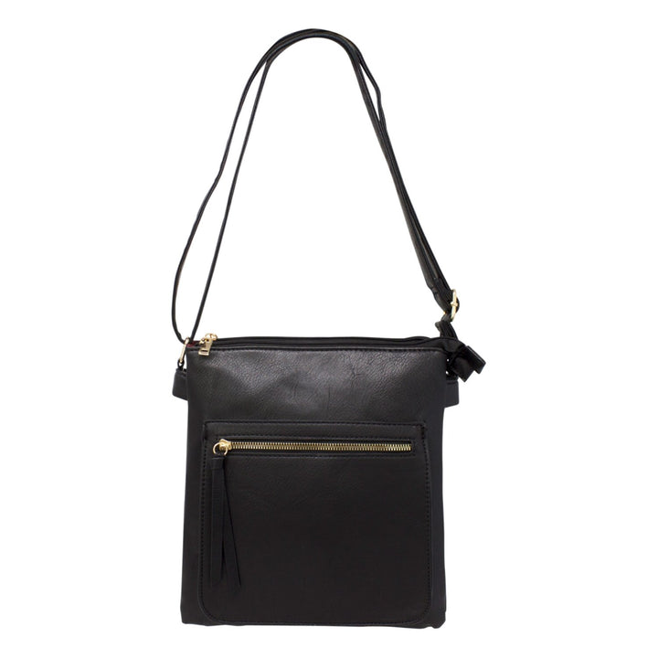 Front Zipped Pocket Crossbody