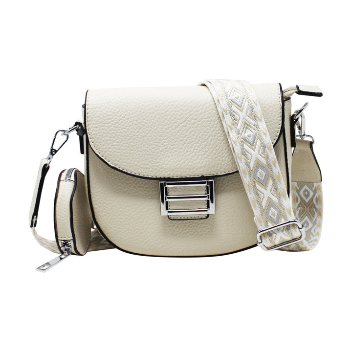 Flap-Over Crossbody with Coin Pouch