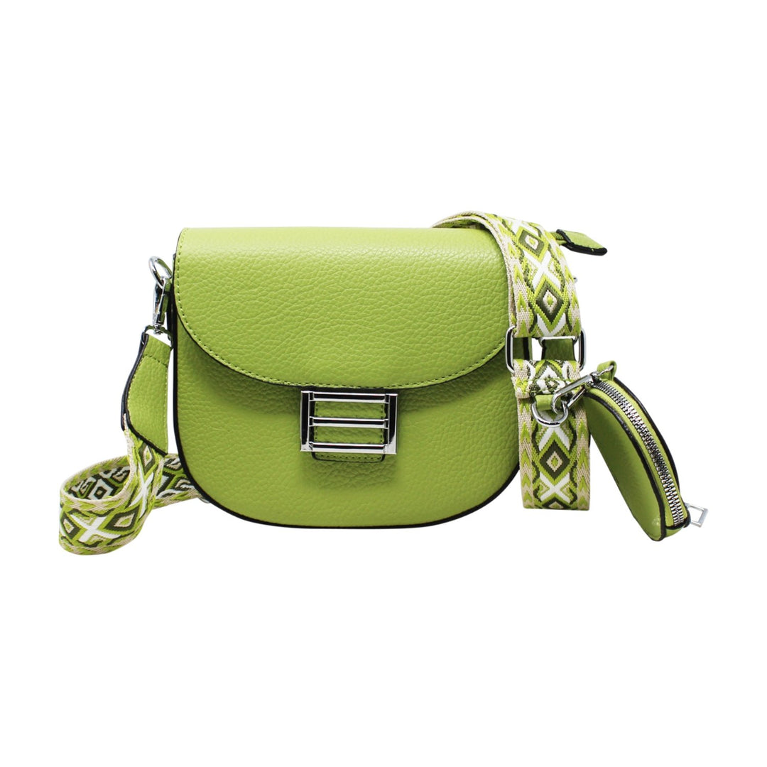 Flap-Over Crossbody with Coin Pouch