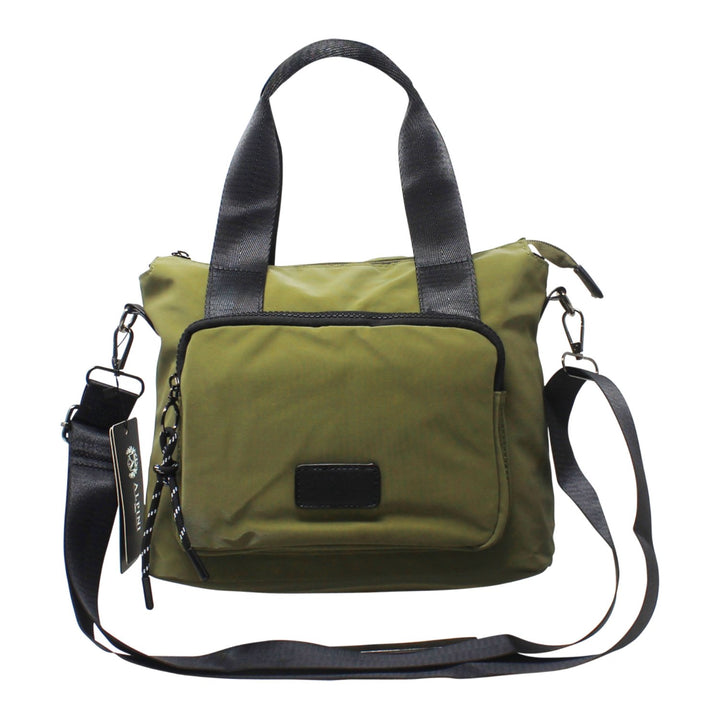 Lightweight Nylon Handbag with Crossbody Strap