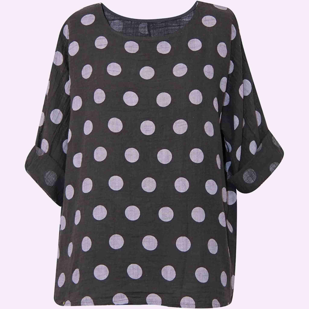 Italian Polka Dotted Top