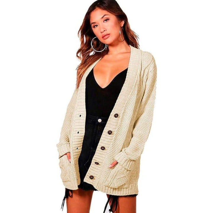 Five Button Grandad Cardigan